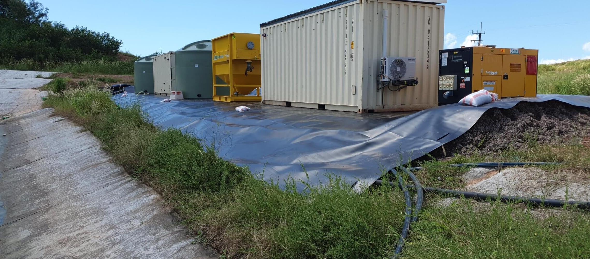 Treatment plant